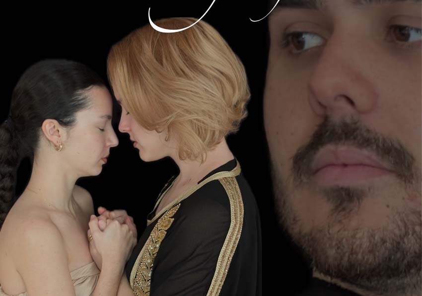 Two women and a man